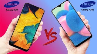 Samsung Galaxy A30 vs Galaxy A30s [upl. by Ferneau795]