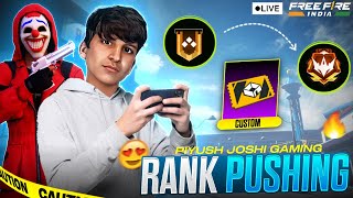 FREE FIRE BR RANK PUSH🔥┃🔴LIVE🔴 [upl. by Burney]