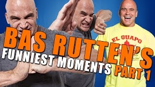 Bas Rutten Funniest Moments Part 1 [upl. by Ahsiekan]