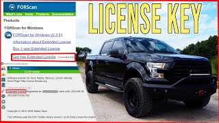 FORScan Extended License Download amp Install diy [upl. by Ennoid612]