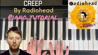 Creep by Radiohead InDepth Piano Tutorial [upl. by Acebber]