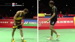 R64 Day 1  MS  Lee CW vs TSaensomboonsuk  Yonex BWF World Champs 11 [upl. by Ain580]