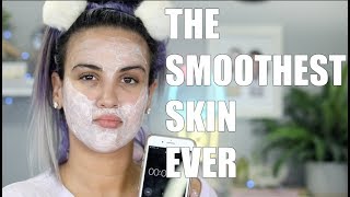 HOW TO GET THE SMOOTHEST amp MOST HAIR FREE FACE EVER  Nicole Guerriero [upl. by Andie]