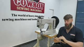 Heavy duty leather sewing machine for sale UK [upl. by Enixam]