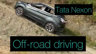 Tata Nexon 2020  uphill driving  offroad capability  45 degree angle [upl. by Otreblanauj]