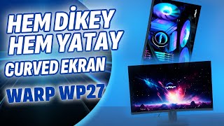 165HZ İLE OYUNLARDA DAHA AKICI PERFORMANS Warp WP27 Oyuncu Monitörü İnceleme [upl. by Flieger288]