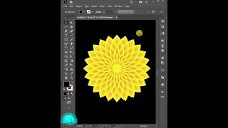 Flower design in illustrator  Blend Floral DesignsFlowers in Illustrator Illustrator tutorial [upl. by Serafine553]