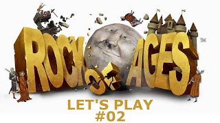 GG  Rock of Ages  Lets Play 02 Justinien Vlad III lEmpaleur et Charlemagne [upl. by Anawek]