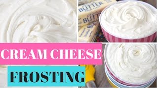 How To Make THE BEST Homemade Cream Cheese Frosting  Lindsay Ann Bakes [upl. by Navar]