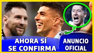 🚨 ¡DE NO CREER 💥 Anuncian NOTICIA SORPRESA de LEO MESSI 🔥 ÚLTIMA HORA de SUÁREZ y LEWANDOWSKI 🔴 [upl. by Baxy40]