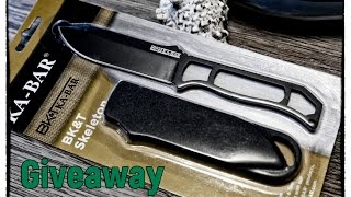 KaBar BK23 Becker Skeleton  Giveaway [upl. by Gilson]