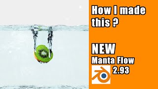 How to create a Photorealistic Fruit Splash in Blender 293  Latest Mantaflow Timelapse Tutorial [upl. by Calandria573]