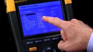 How to set up Logging on the Fluke 435 Series II Power Quality Analyser [upl. by Brietta]