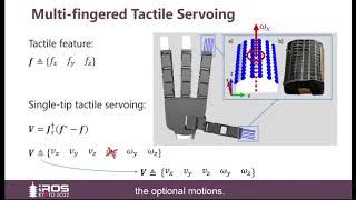 Multifingered Tactile Servoing for Grasping Adjustment under Partial Oberservation [upl. by Tabby]