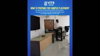 Campus Placement Training Session  VITS SATNA vitssatna campusplacement trainingandplacement [upl. by Trudnak989]