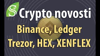 Crypto novosti Binance Ledger HEX in davek na debele ljudi [upl. by Aierdna706]