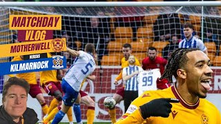 VAN VEEN RETURNS TO FIR PARK Motherwell 11 Kilmarnock VLOG [upl. by Buckden]