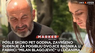 Po tri godine zatvora rukovodiocima za pogibiju dvojice radnika Namenska u Lučanima [upl. by Arracahs]