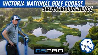 Victoria National Golf Club  GSPro Gameplay  4K golfsimulator gc3 gspro [upl. by Kenimod706]