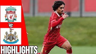 Liverpool vs Newcastle United  All Goals amp Highlights  U18 Premier League  280924 [upl. by Oaoj]