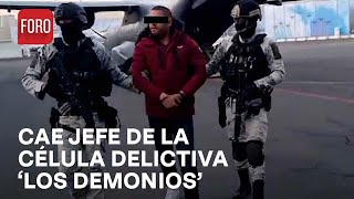 Detienen a Gilberto ‘N’ alias ‘El 50’ jefe de los Demonios en Sonora  Sábados de Foro [upl. by Arit158]