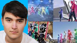 Super Sentai Henshin And Roll Call Reaction Part 2 [upl. by Ariayek]