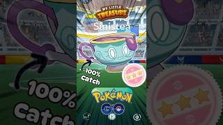 NEW SEASON 100 Catch Pokémon Go ✨ Sinistea ✨ [upl. by Saltzman730]