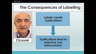 5 Labelling Theory of Crime Lecture [upl. by Leirbag]