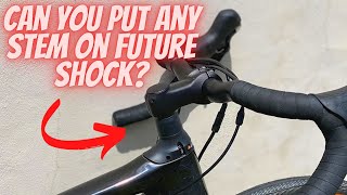 CAN YOU CHANGE STEM ON FUTURE SHOCK BIKES ROUBAIXDIVERGESIRRUS X QUESTION ANSWERED [upl. by Rennerb51]