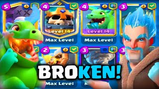 SPLASHYARD BEST DECK IN THE META 🤔  Clash Royale [upl. by Calvina]