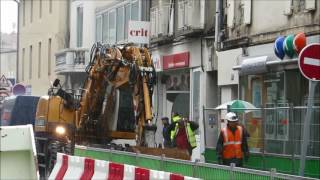 Tram Avignon début des travaux [upl. by Mahoney]