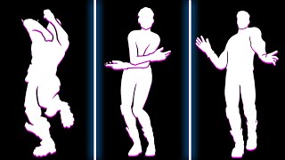 All Legendary Fortnite Dances amp Emotes To The Beat Back on 74 Rollie Classy Show Ya [upl. by Del]