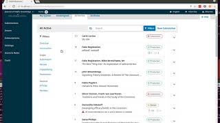 OJS 31  Better submission discovery and tracking for editors [upl. by Dombrowski56]