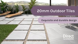 Lavishly Large  Guide to 20mm Outdoor Tiles [upl. by Lucretia]