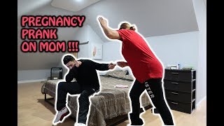 PREGNANCY PRANK ON ANGRY MOM [upl. by Renick]