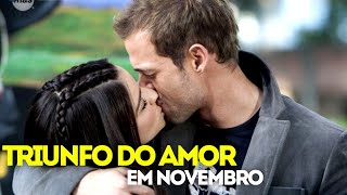 TRIUNFO DO AMOR EM NOVEMBRO NO SBT [upl. by Adnorrahs]