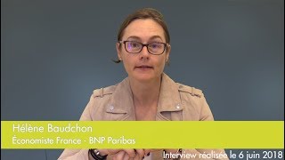 La conjoncture économique  Interview dHélène Baudchon [upl. by Pliam]