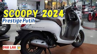 Scoopy 2024 Prestige Putih [upl. by Elrak]