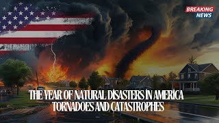 The Terrifying Tornado of Texas and USA 2024 [upl. by Senaj409]