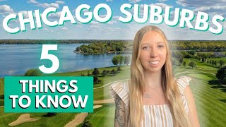 The Chicago Suburbs 5 Things You Should Know [upl. by Ymerrej]