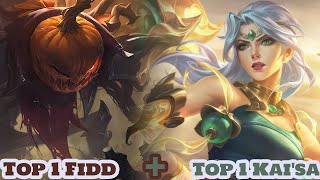 Wild Rift Kaisa Top1 Kaisa crystal rose skin gameplay rank master [upl. by Trilly]