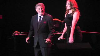 Tony Bennett sings with his daughter Antonia in Montclair [upl. by Teri]