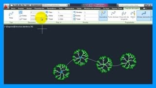 Autocad  Matriz de camino o recorrido Clonar varias veces Tutorial en español HD [upl. by Quintana]