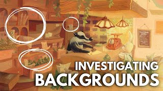 5 Secrets of Illustrating BACKGROUNDS [upl. by Pollack611]