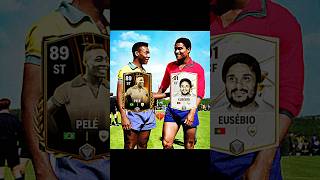 PELÉ🇧🇷 vs EUSÉBIO🇵🇹 fcmobile fcmobile24 fc24 eafc24 shorts [upl. by Noffihc]