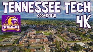 Tennessee Tech University 4K  Cookeville TN DJI Mavic Air 2 Drone Footage Golden Eagle Country [upl. by Annavahs]