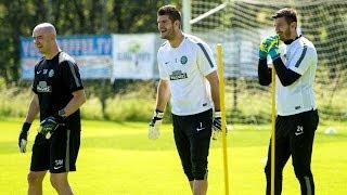 Celtic FC  Goalkeeper Training in Austria [upl. by Oirrad]