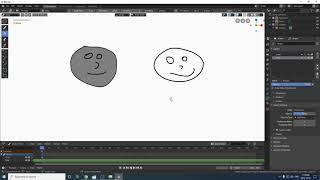 Blender 28 grease pencil 2 D animation layers explained [upl. by Kecaj]