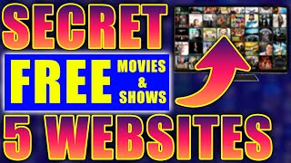 🍿 TOP 5 Websites to Watch FREE Movies  TV Shows in 2024 PART 2 🎬 [upl. by Anhavas438]