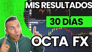 ¡¡UN MES Probando OctaFX 😲 COMO HACER COPY TRADING CON POCO DINERO  PARTE 3 [upl. by Anelahs]